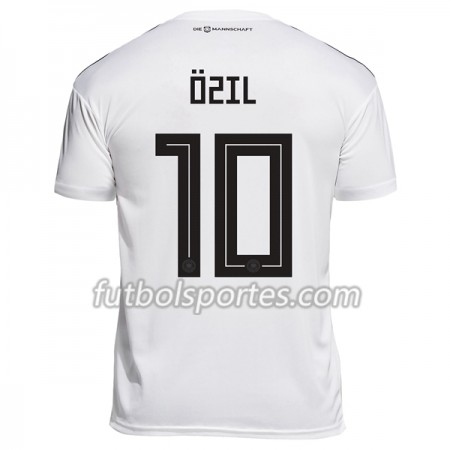 Camisetas Alemania Ozil 10 Mujer Primera Equipacion Mundial 2018